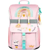Baagl Rugzak Zippy Pink Rainbow 18L