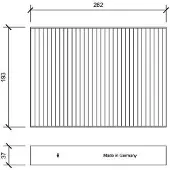 Diederichs DCI1193 Interieurfilter