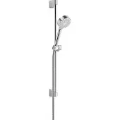 Hansa Hansabasicjet glijstangset compleet met handdouche-1 65cm chroom 44780213
