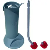 Unger Glasreinigung Ergo Toiletborstel + Steel + Houder