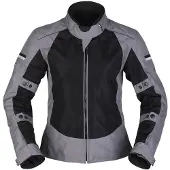 Modeka Veo Air Jas Dames Zwart Grijs Maat 36