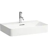 Laufen Val meubelwastafel 65x42cm met 1 kraangat met overloop wit