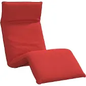 Syfax Ligstoel inklapbaar 175x54x8,5 cm oxford stof rood