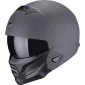 Scorpion Exo-Combat II Graphite Donkergrijs Jet Helmet Maat XS