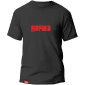 Rapala Logo Short Sleeve T-shirt Zwart L Man