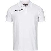Givova Polo Polo Cotone Piquet Zomer Wit 2xl