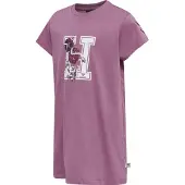 Hummel Jurk marine / karmijnrood / watermeloen rood / wit