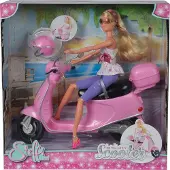Simba With Scooter Roze Kinderen