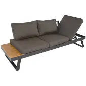 Lesli Living Arezzo 2-in-1 loungebank/ligbed | aluminium + polywood | 228cm