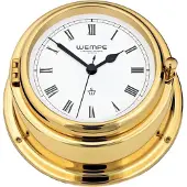Wempe - CW310012 - Quartz scheepsklok - 150mm - Messing - Romeinse cijfers - BREMEN II
