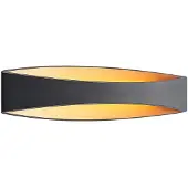 Arcchio Wandlampe , Jelle, Zwart, Woonkamer, Metaal, Modern