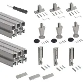 Emuca Zero Modulaire Structuurset Met Hardware En Montageprofielen
