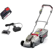 Ikra Accu-grasmaaier ICM 2033 | 20V | 33 cm maaibreedte | 5 snijhoogtes (25–75 mm) | Mulchkit | 30 liter opvangbak | Inclusief accu (2,0 Ah) en oplader
