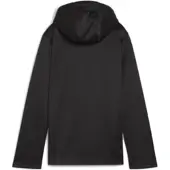 Puma Trainingsjack 'teamFINAL' zwart / wit