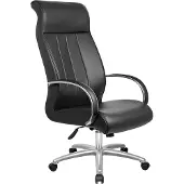 AEA Computer Stühle Schwarz Chefsessel Sessel Kunstleder Polster Büro Stuhl Dreh