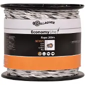 Gallagher EconomyLine cord wit 200m - 063925 063925
