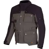 Merlin Mahala D3O Explorer Zwart Olijfgroen Textiele Motorjas Maat L