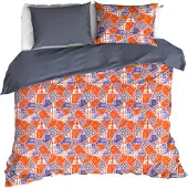 De Witte Lietaer Dekbedovertrek Quilt Blue Ribbon Satijn-260 x 200 / 220 / 240 cm | Extra Breed