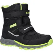 Hi-tec casual schoen Penguin WP zwart/limoengroen
