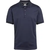 Regatta - Herenpolo, korte mouwen, model RG10810 (XL) (Marineblauw/Middengrijs)