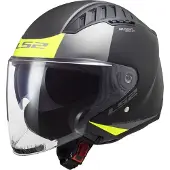 LS2 LS2OF600CopterIIUrbaneatZwartH-VGeel06Jethelm Maat XL