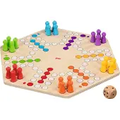 Sonstige Verlage Een spel voor maximaal 6 spelers, met een dubbelzijdige speeloppervlak