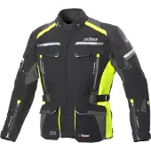 Büse Highland 2 motorfiets textieljas, zwart/grijs/geel, maat S (30)