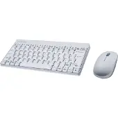 Perixx PERIDUO-712WDE: Draadloos toetsenbord en muis set, Duitse QWERTZ-indeling, wit
