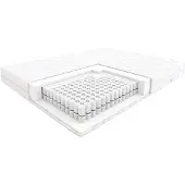 Hilding Step 80x200 Matras - 7-zone pocketvering, Flexifoam, Silver hoes