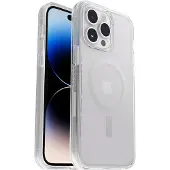 Otterbox Symmetry Series+ transparante hoesje voor de Apple iPhone 14 Pro Max smartphone - Transparant - 1 stuk - Stootvast, antibacterieel - Synthetisch rubber, polycarbonaat, plastic