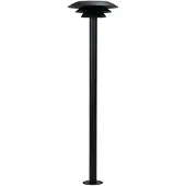Dyberg Larsen Buitenverlichting , DL25 Outdoor, dimbare, Zwart, Metaal, Scandinavisch