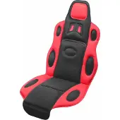 Compass 31652 - Zitkussen RACE, zwart-rood
