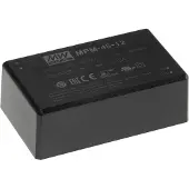 MEAN WELL MPM-45-5 netvoeding en spanningsomvormer, geschikt voor binnen, 45W, zwart (MPM-45-5)