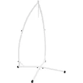 ECD-Germany Hangstoel frame Grace | metaal wit 110x208x110 cm hangstoelen | NADUVI