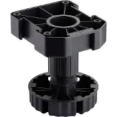 Sotech Set van 40 stuks meubelpoten 100 mm Sokkelvoeten verstelbaar