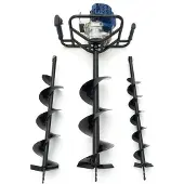 HBM Grondboor met benzine motor 51,2 cc