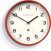 Newgate Number Three Echo - Wandklok - Rood