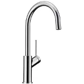 NABER LINEA Mio 1, spoelbakmengkraan, chroom, voor hoge druk