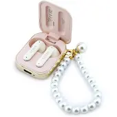 GUESS oortjes met parel armband - TWS Bluetooth - Roze