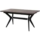 AEA Essecke Garnitur Esszimmer Essgruppe Esstisch Stühle Holz Grau 7tlg