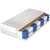 Fun-Möbel Matras met pocketvering, 7 zones, KING DELUX, H3-H4, 120x200x30 cm