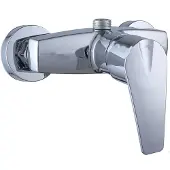 INF Legering douchekraan met opwaartse waterstroom
