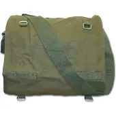 Sturm Bundeswehr und Freizeitshop Broodzak BW Olijfgroen - Robuuste Canvas Schoudertas