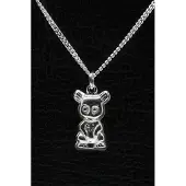 MOOYE ® - Collectie Zilveren Bonzo ketting hanger