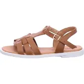 Apple Of Eden Bruine sandalen met bandjes voor dames