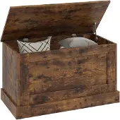 HOMCOM Opbergkist - Spaanplaat - 80x40x45cm - Rustbruin