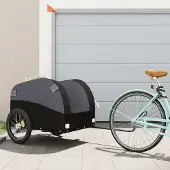 Prolenta Maison Exclusive - Fietsaanhanger, zwart, 45 kg, staal