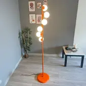 Bamyum Kelora hanglamp, Moderne stijl, Ø37 cm, goudkleurig metalen lamp