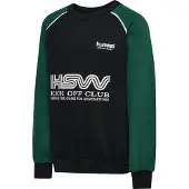 Hummel Sweatshirt donkergroen / zwart / wit