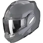 Scorpion EXO-Tech Evo Solid, modulaire helm ,grijs ,XS